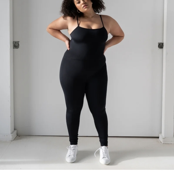 Girlfriend Collective Compressive Unitard Romper Catsuit Size Large New! - Picture 4 of 11